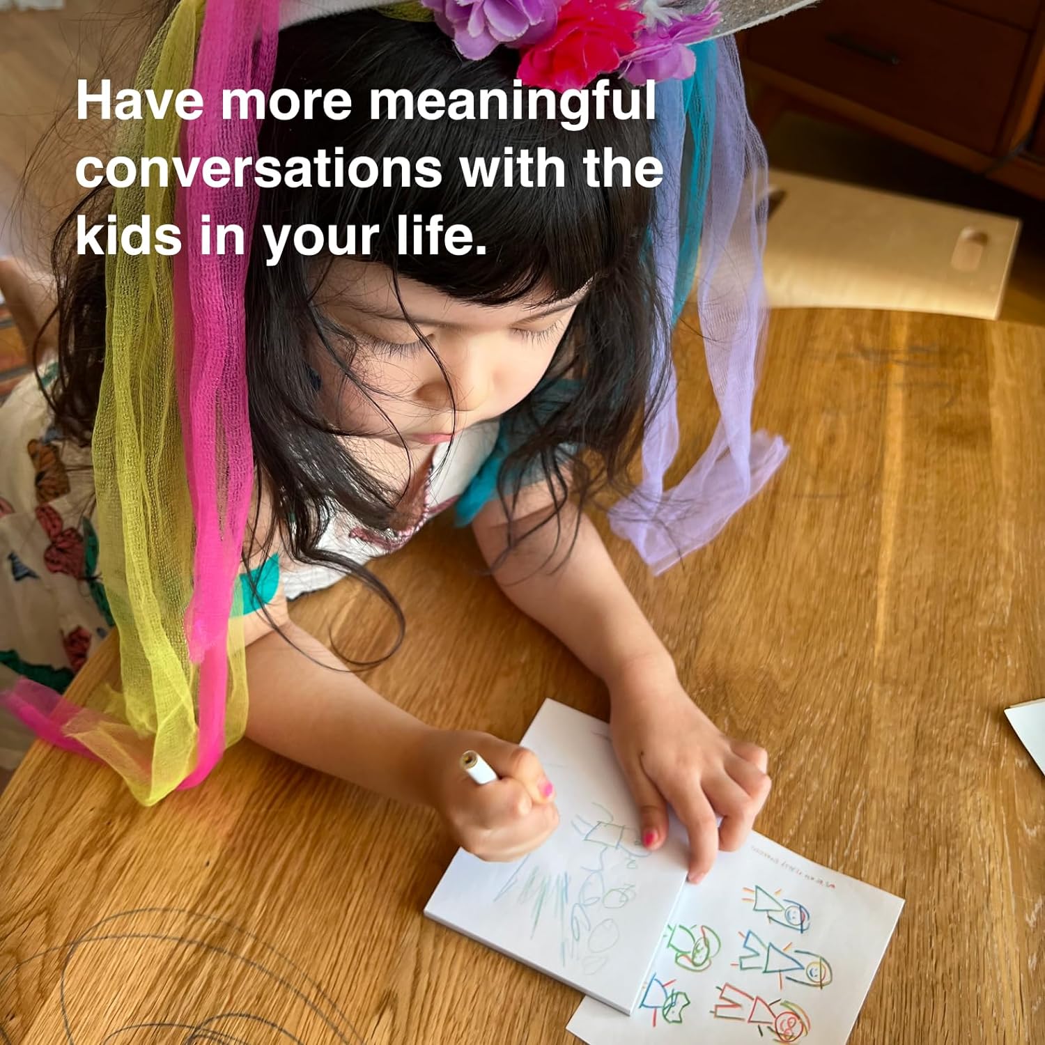 Kids Edition Card Game - 150 Conversation & Activity Cards for Kids, Adults, & Teens – for Fun Memorable Family Game