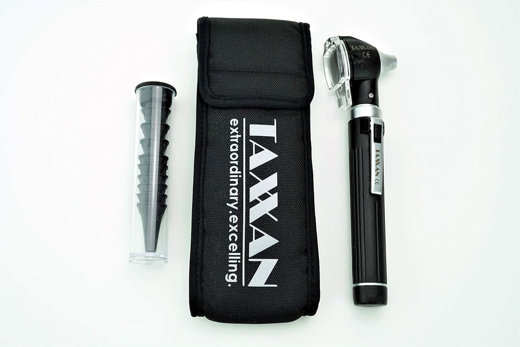 Otoscope, Dual-Head Stethoscope, Taylor Hammer, C128 Tuning Fork, Led Medical Penlight, Snellen Pocket Plastic Eye
