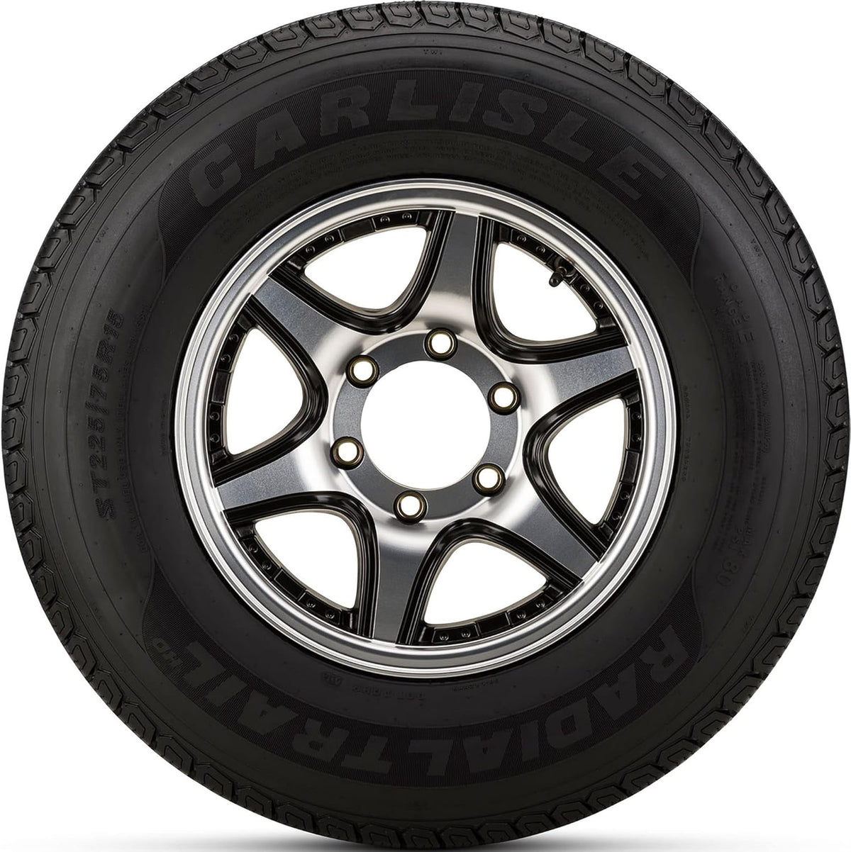 Radial Trail HD Trailer Tire-ST205/75R15 107M 8-ply