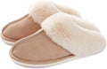 Womens Fuzzy Slippers Memory Foam Warm Cozy Indoor House Shoes | Fluffy, Comfy, Winter, Faux Fur, Indoor Outdoor