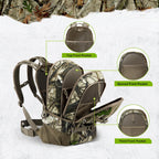 Hunting Backpack for Men, 25L Lightweight Day Pack for Deer Hunting