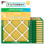 19x20x1 Air Filter MERV 11 Pet & Allergy Defense (12-Pack)
