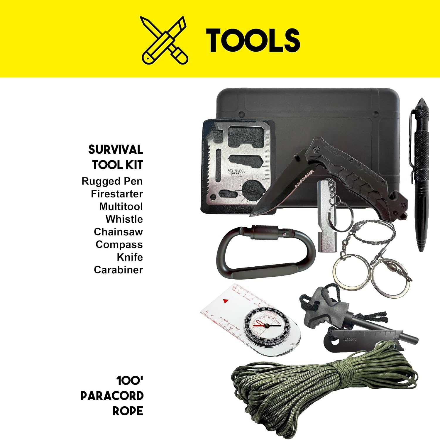 2 Person 72 Hour Bug Out Bag Backpack Survival Kit - Fully Loaded Go Bag Emergency Backpack with First Aid, Food