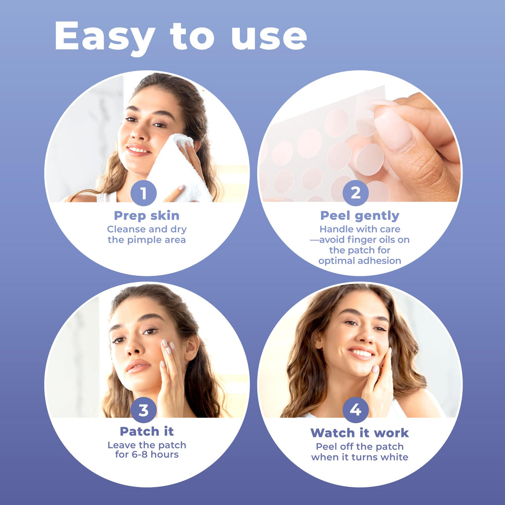 Salicylic Acid Pimple Patches for Face, 240 Hydrocolloid Face Dots