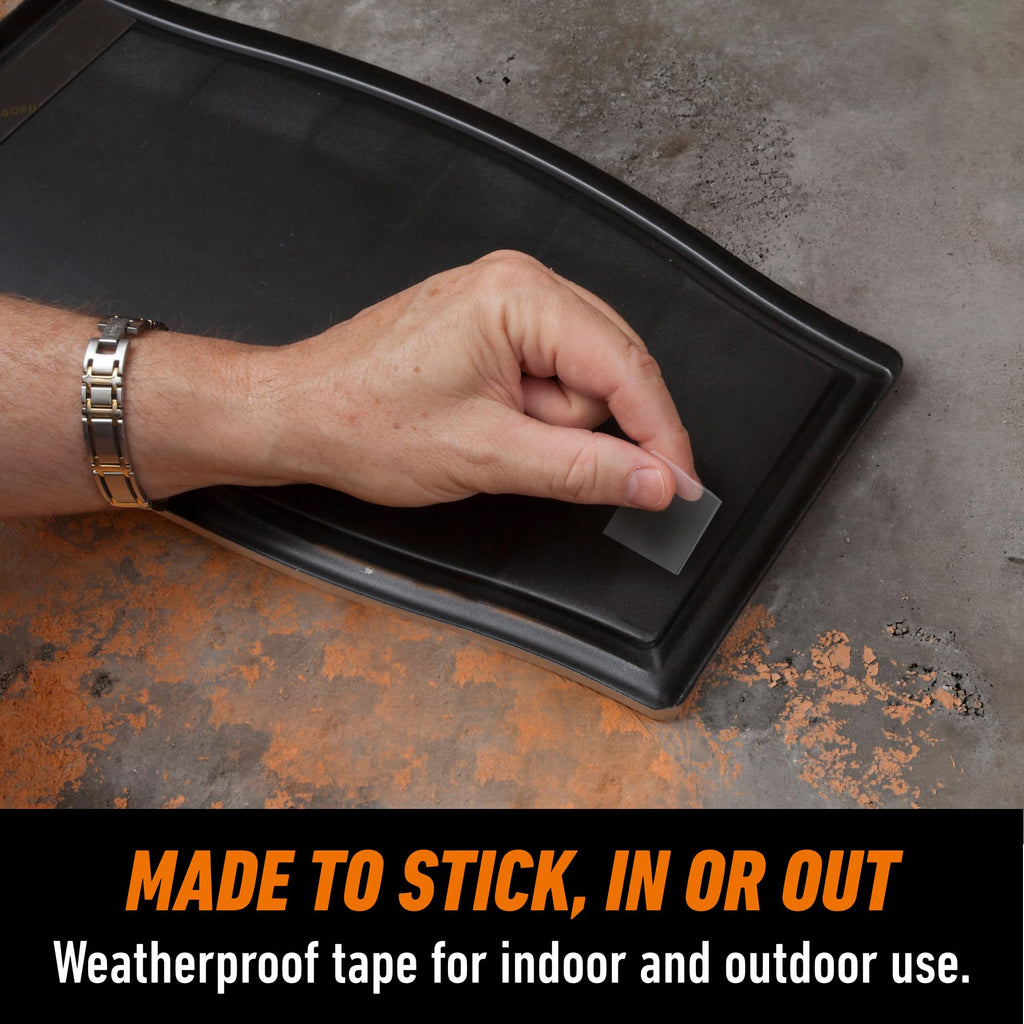 Invisible Hold Double Sided Tape, 24 Pre-Cut 1" Mounting Squares