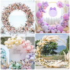 5ft Round Backdrop Stand Gold Circle Arch Metal Wedding Arch