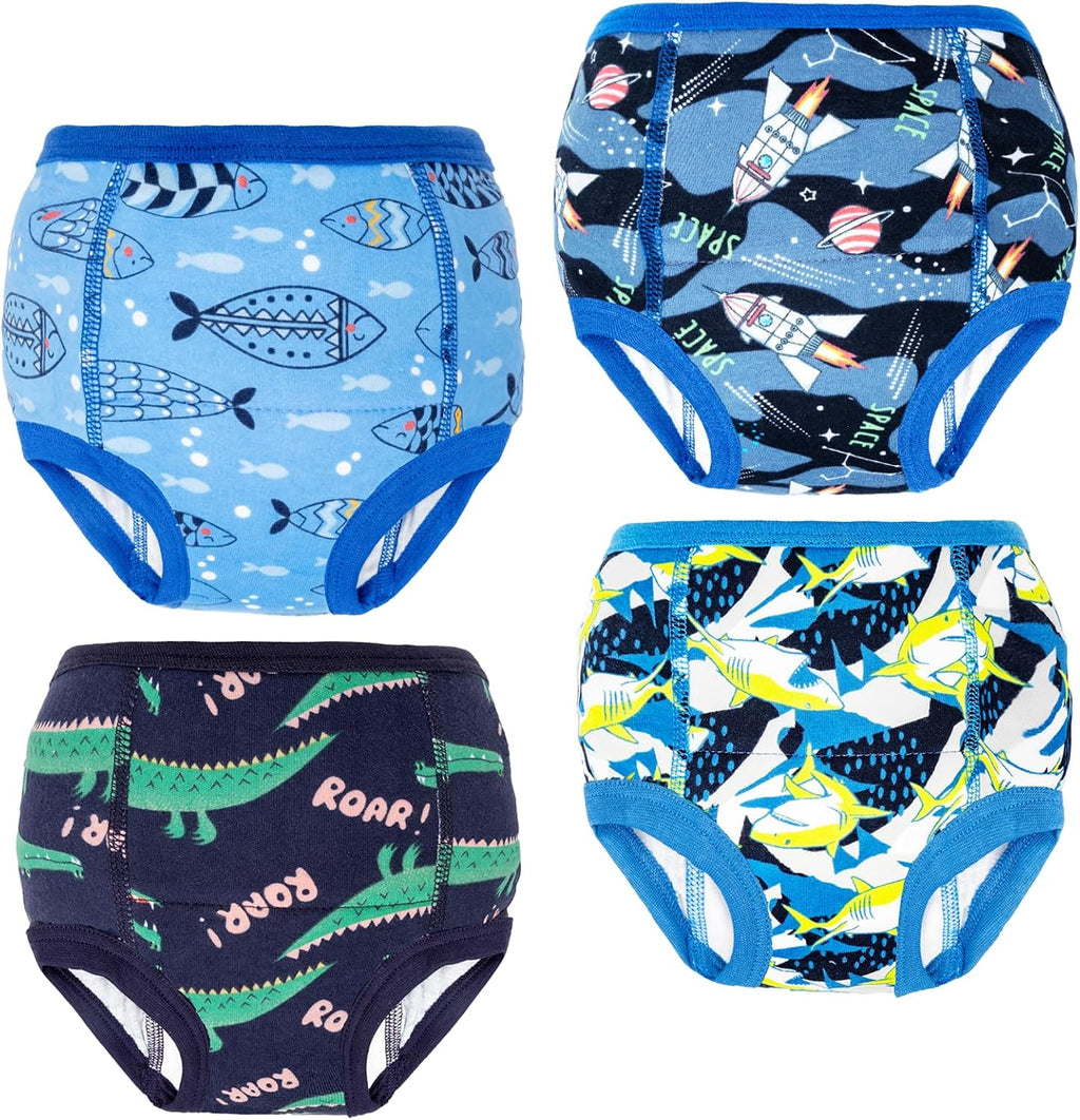 Training Underwear Absorbent Cotton Potty Training Pants, 3T