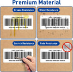 2.25" x 4" Direct Thermal Labels, 1" Core (350 Labels, 1 Roll)