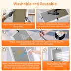 2-Pack 12x30x1 MERV 8 Reusable HVAC Electrostatic Furnace Filters