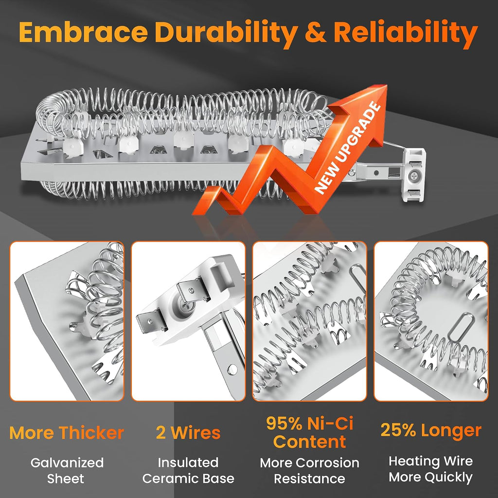 AMI PARTS 3387747 W11344457 Dryer Heating Element Replacement Part