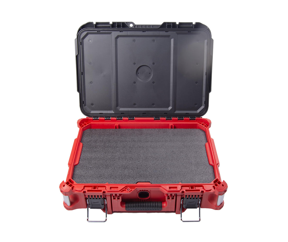 Econo Foam Inserts- Fits Milwaukee Packout 48-22-8424 (2 Piece Foam Kit) Black/Red