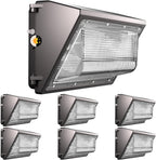 Lightdot Wall Pack LED Exterior Light, 6 Pack 250W Outside Lighting