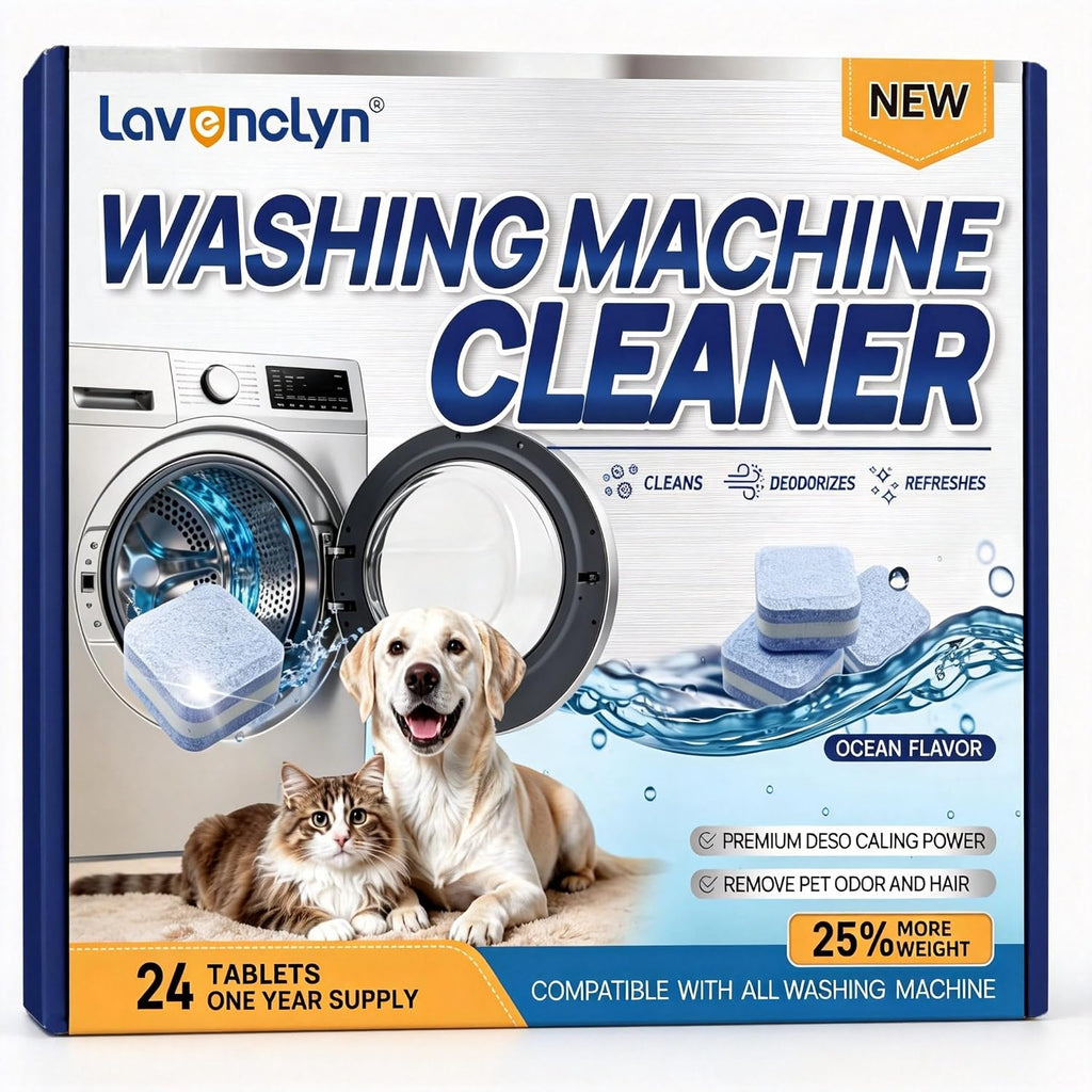 Washing Machine Cleaner Tablets for Pet Owners Ocean