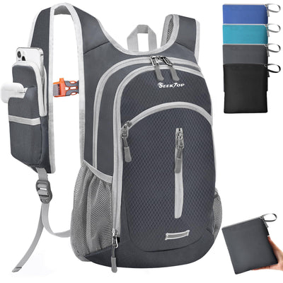 Small Hiking Backpack Expandable 12L-15L