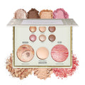 All in One Baked Makeup Face Palette, Includes 6 Eyeshadows, Bronzer, Blush, and Highlighter, Blush and Bronzer