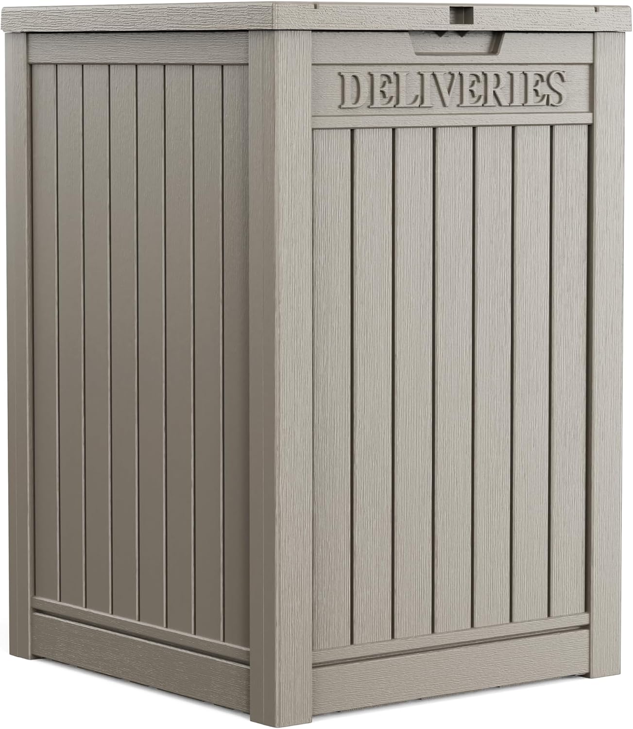 Package Delivery Box 55 Gallon with Lockable Secure,Outdoor Package Drop Container Waterproof for Porch Patio and