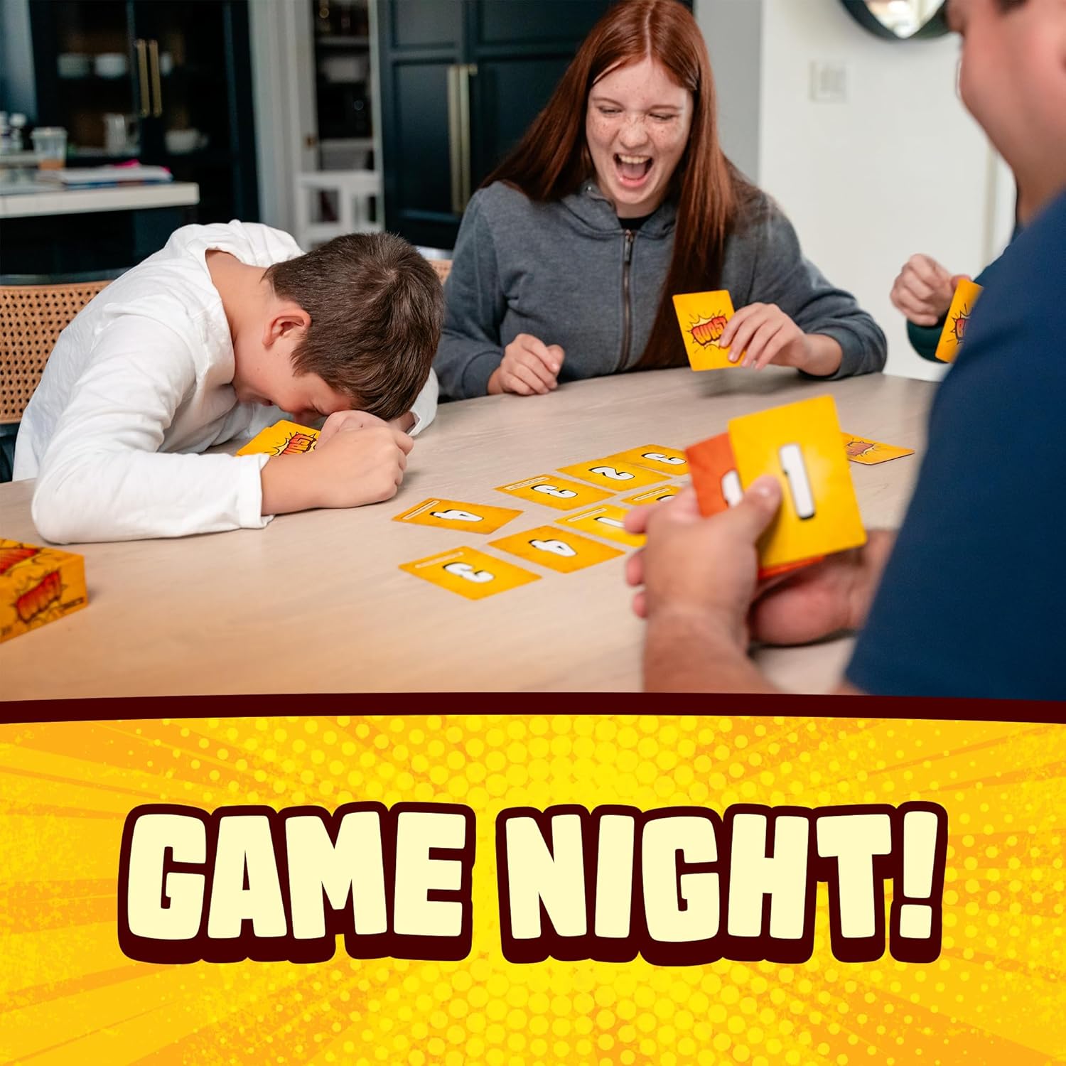 Burst - Card Games - Family Party - Game Night - for Kids 10 and Up - Games for Adults - Creators of Piles!