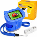 Kids Microscope, 1000X Handheld Digital Pocket Microscope with 2.4" IPS Screen & 8 LEDs, Rechargeable STEM