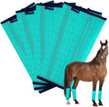 Horse Fly Boots, Breathable Mesh Protection Set of 4, Comfortable Horse Leggings, Breathable Mesh Design, Equine