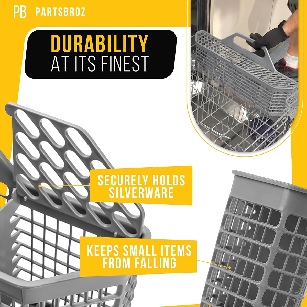 Dishwasher Utensil Basket for General Electric GE PDW9280N00SS