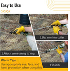 Barbed Wire Pullers, Replacement for S16111000 Wire Gripper for Barb Wire, Fence Stretcher Tool, Effortlessly Tighten