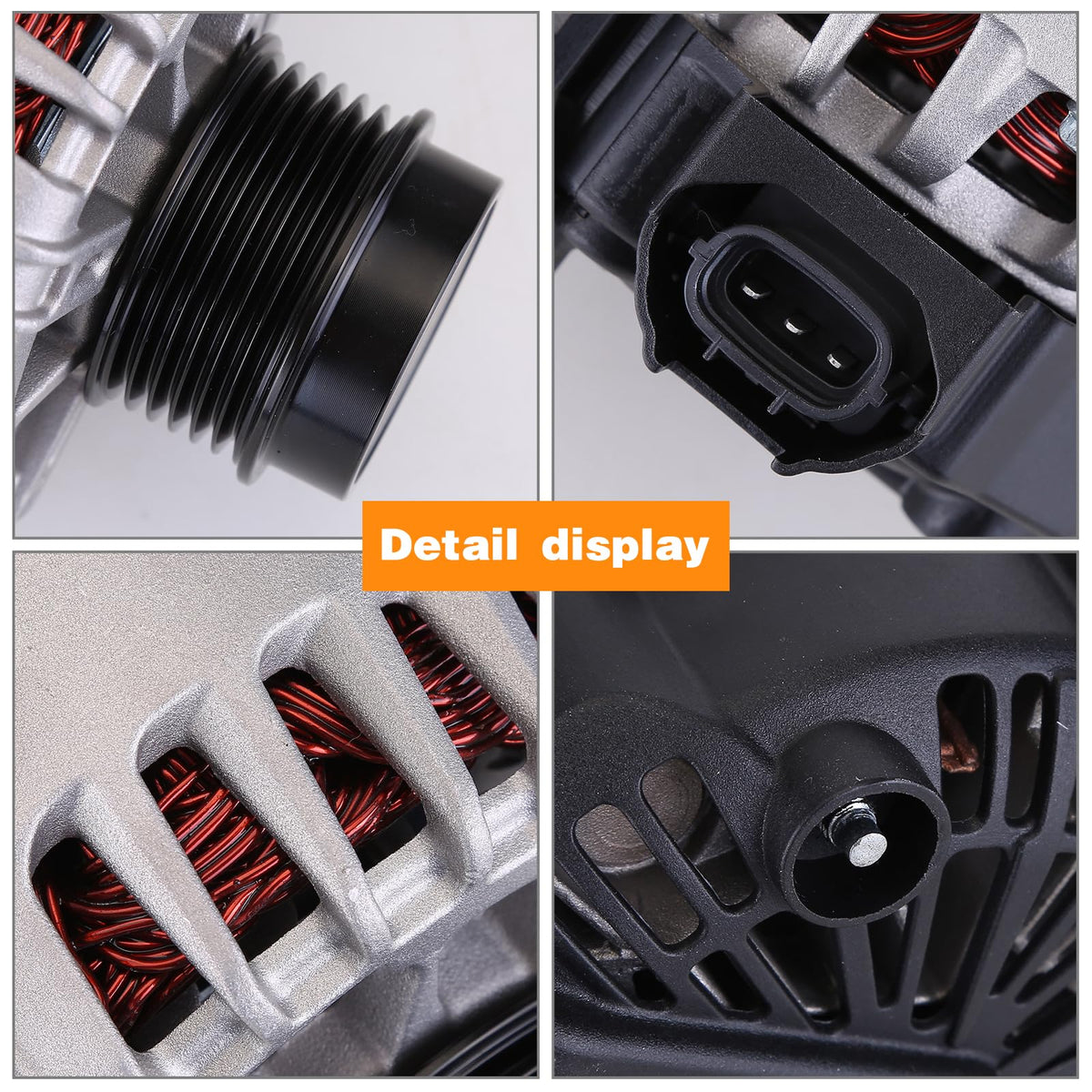 Alternator 110A for Kia Soul L4 1.6Liter 2012-2016 replace 37300-2B760