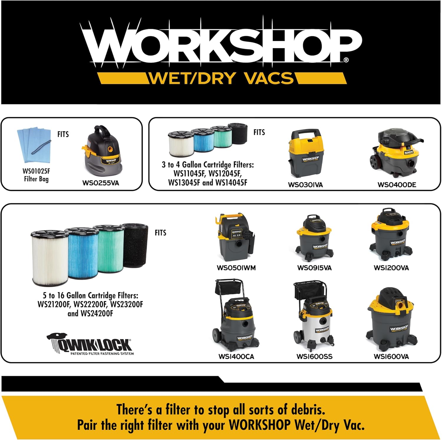 Shop Vacuum Accessories WS17801A Dusting Brush Attachment for Wet Dry Vacuum Cleaners, Fits 1-7/8-inch Extension