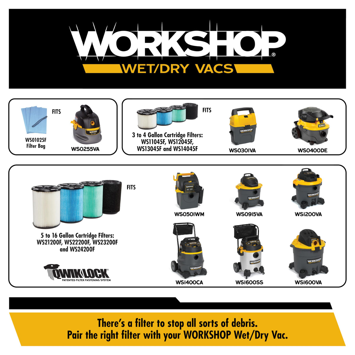 WS25009A 2-1/2-in. Utility Nozzle Vacuum Attachment