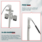 FINDAUTO 741-073 Power Window Regulator fit for 2005-2010 for Dodge Dakota