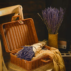 12 Pack Total 2280 Stems Dried Lavender Bundle Bulk