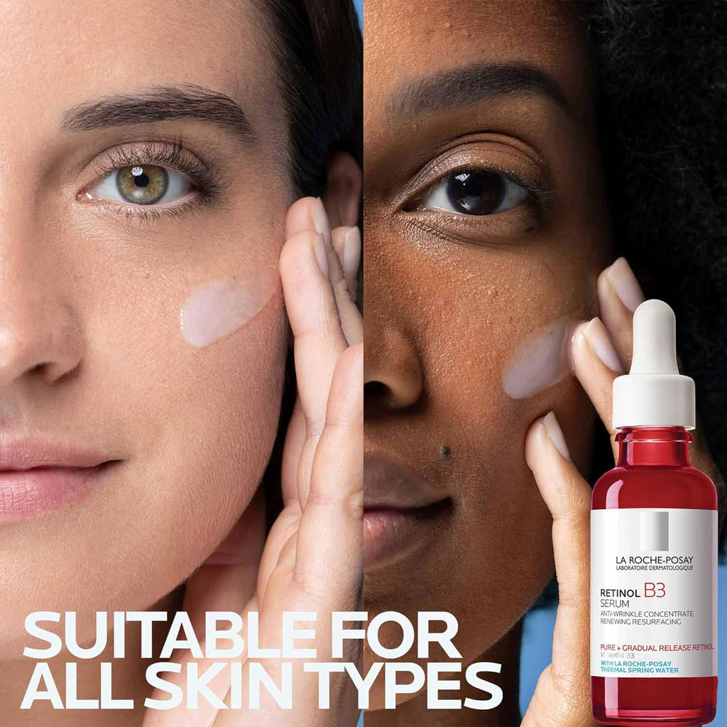 Pure Retinol Face Serum with Niacinamide (Vitamin B3) & Hyaluronic Acid | Gentle Anti-Aging Retinol Serum