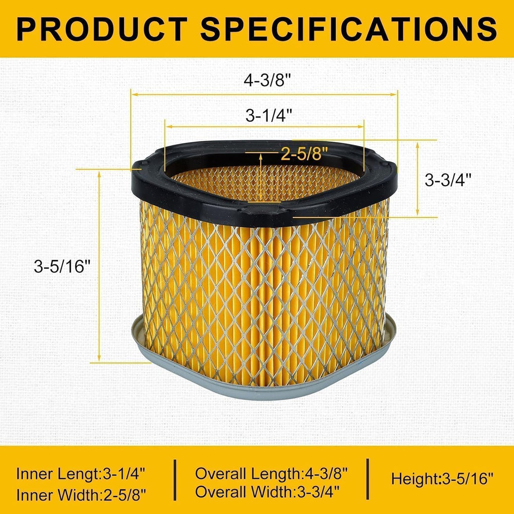 GY20661 Air Filter Oil Change Tune Up Kit for Joh-n D-eer L110 LT160 LX266 M145944 Lawn Mower Kohler CV13S CV16S