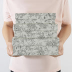 Decorative Storage Boxes with Lids, Set of 3, Elegant Floral