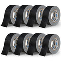 Black Gaffer Tape, 30 Yards x 2 Inch Wide, 8 Pack