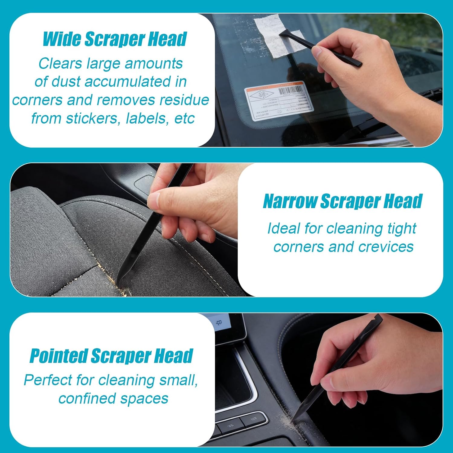 Car Detailing Kit Interior,Car Cleaning Interior Cleaner Brush Kit Tool,Car Care Detail & Clean Supplies Accessories