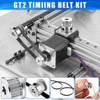 Flutesan 13 Pcs Nema 17 Stepper Motor Kit 2a 55ncm Gt2 Timing Belt Pulley