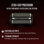 Veloce Lite Foil Shaver, Electric Razor for Face and Head