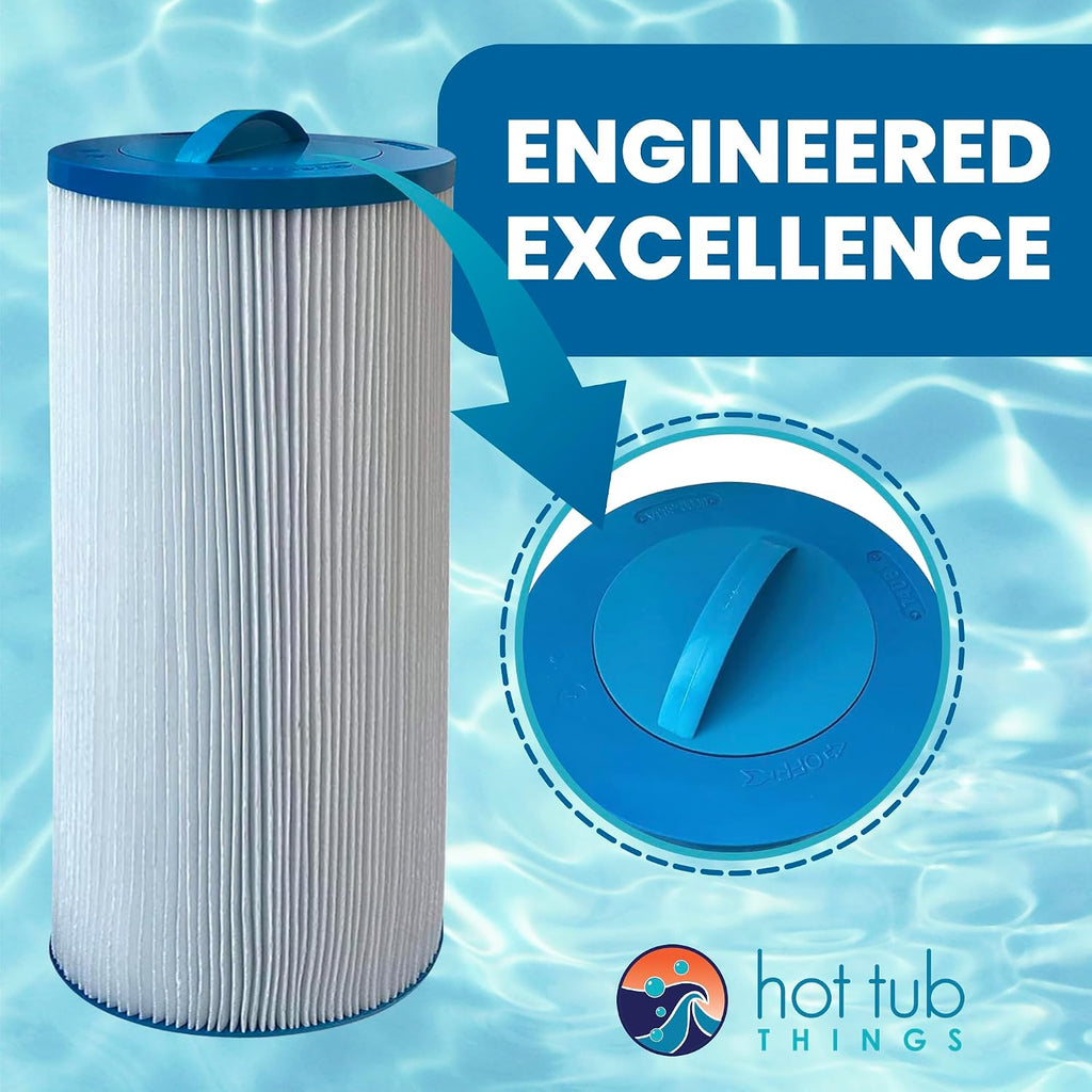 Jacuzzi ProClear 6000-383AJ Hydro Filter Cartridge Twist-Off Cap 60 Sq Ft