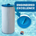 Jacuzzi ProClear 6000-383AJ Hydro Filter Cartridge Twist-Off Cap 60 Sq Ft