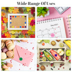 1200 PCS Colored Dot Stickers 1" Circle Round Stickers for Toddlers