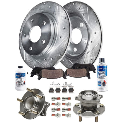 Rear Brake Kit for 2008 2009 Mitsubishi Lancer