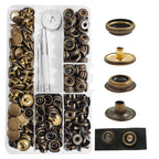 320PCS Snap Button, 15mm Snap Fasteners Kit