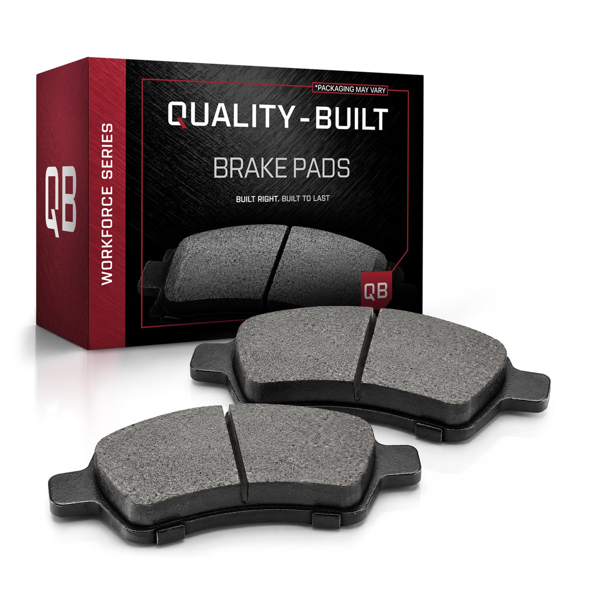 QUALITY-BUILT Workforce Semi-Met Rear Brake Pads w/Hardware BP1100M