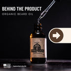 Organic Beard Oil for Men, Veteran Owned, Rugged