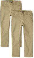 Boys' Stretch Skinny Chino Pants, Multipacks