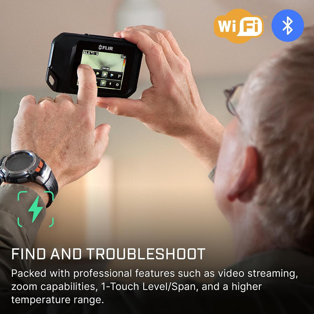 Flir C5 Compact Thermal Imaging Camera, WiFi, 160x120 MSX, Ignite