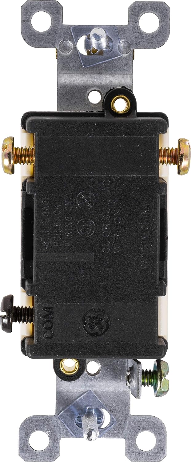 GE 42161 3-Way Toggle Switch, White
