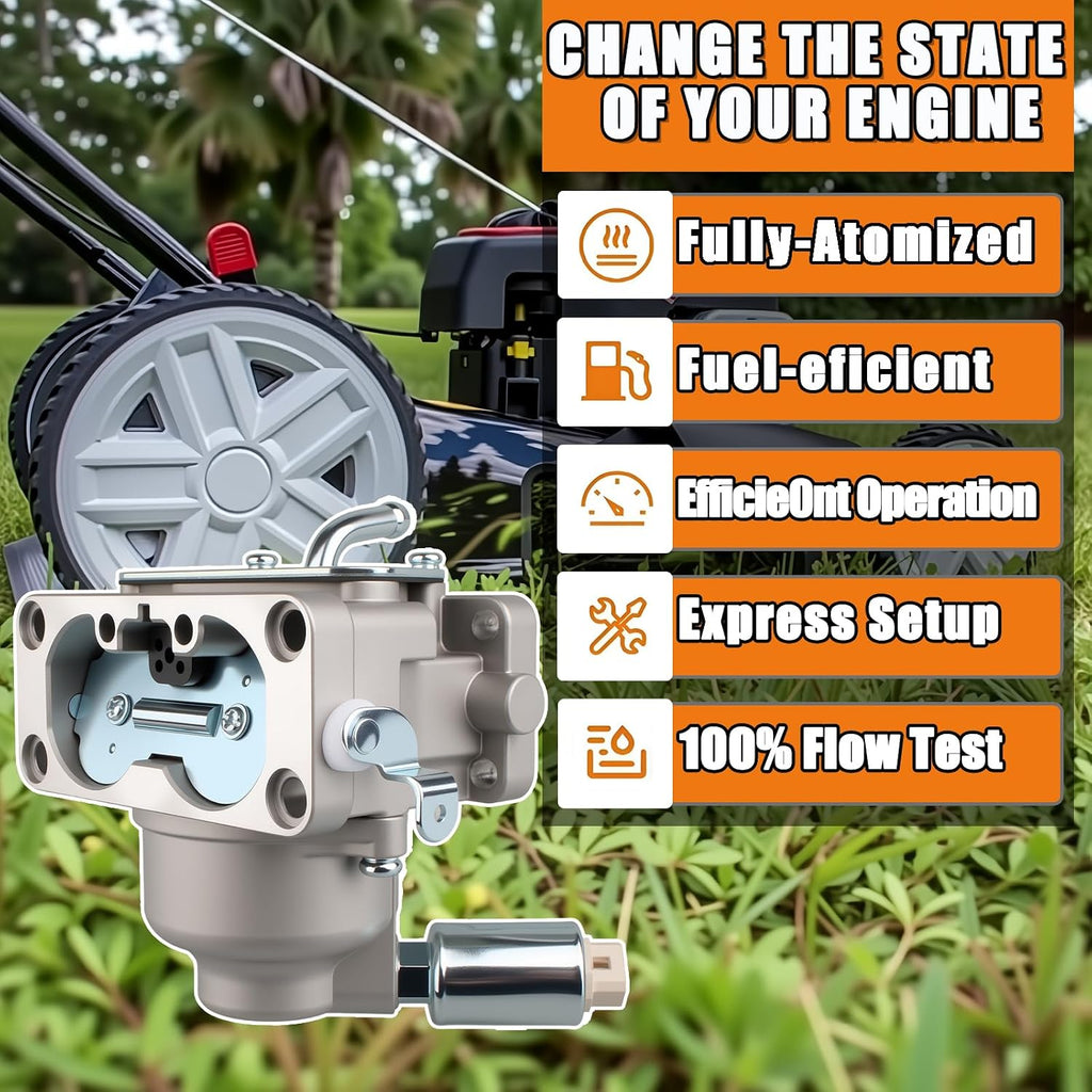YTH24V48 Carburetor Compatible with Husqvarna YTA22V46, YTH22V46, YTH24V48, YTA24V48, YTH24V54, YTH22V46, Z246, Z254, YTH23V48, YTH2348 46" 48" Mower Engine