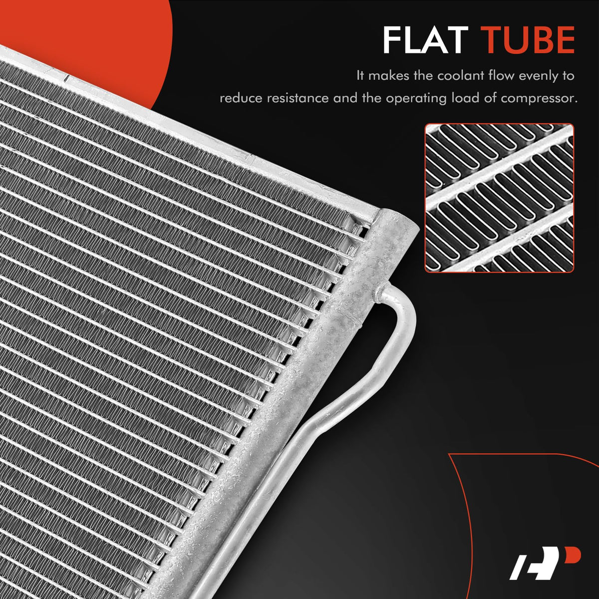 A-Premium Air Conditioning Condenser Compatible with Dodge