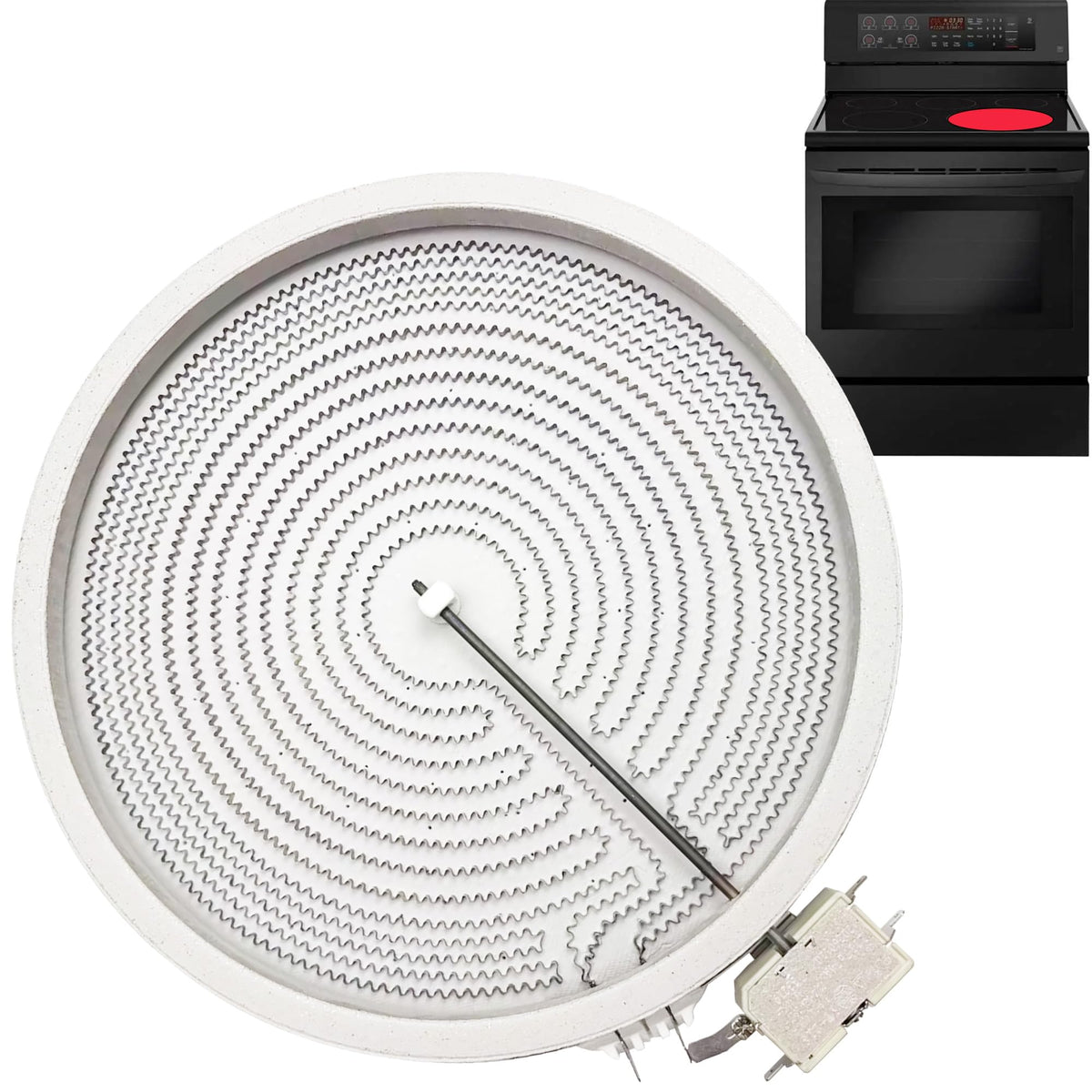 STELPART 12" 5300W1R006A Range Radiant Surface Element for LG